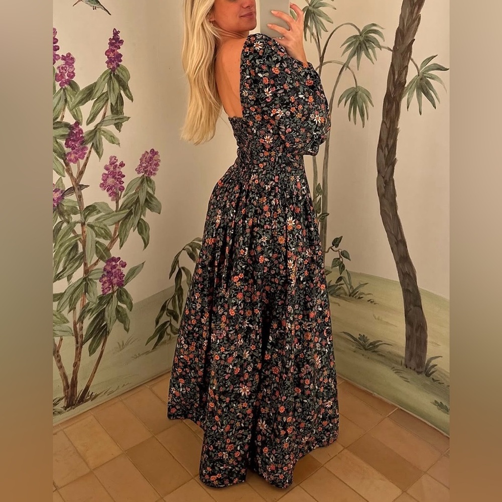 FARM Rio Flower Garden Long Dress Size S - Picture 3 of 11